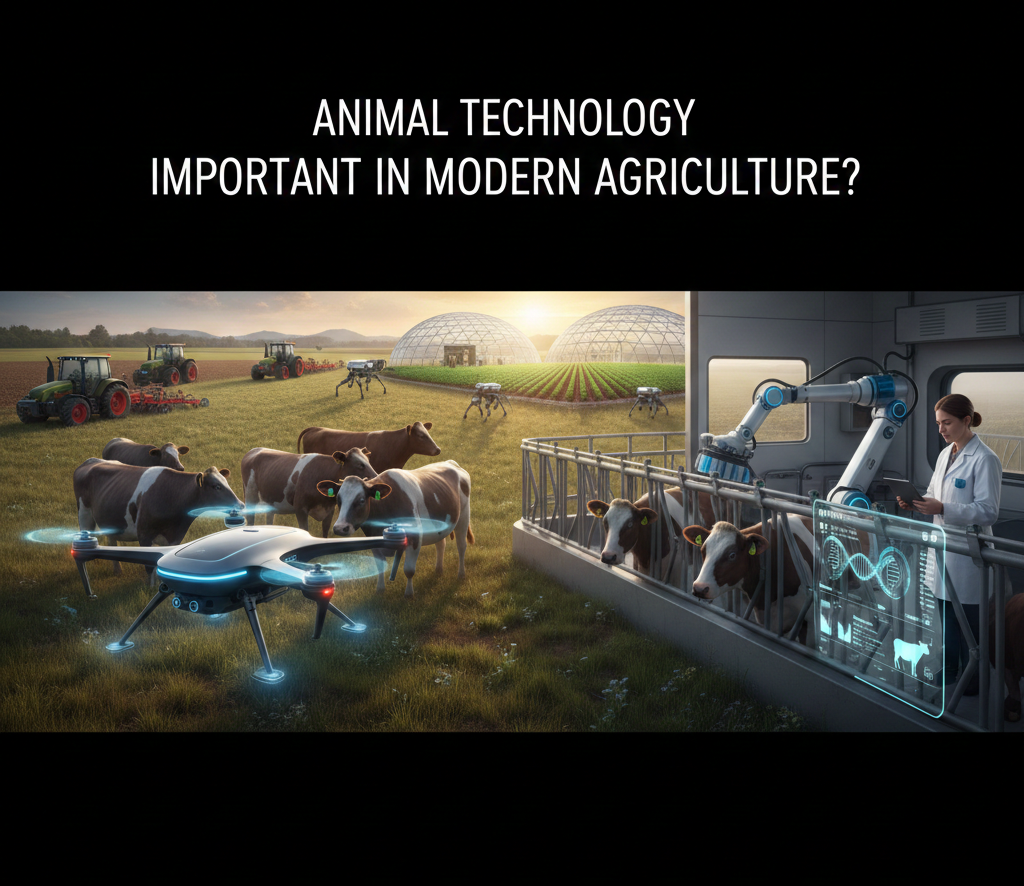 Why is animal technology important in modern agriculture?