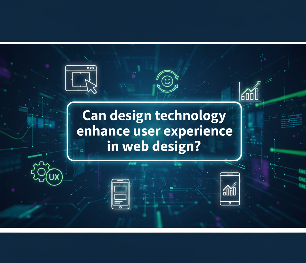 Can design technology enhance user experience in web design?