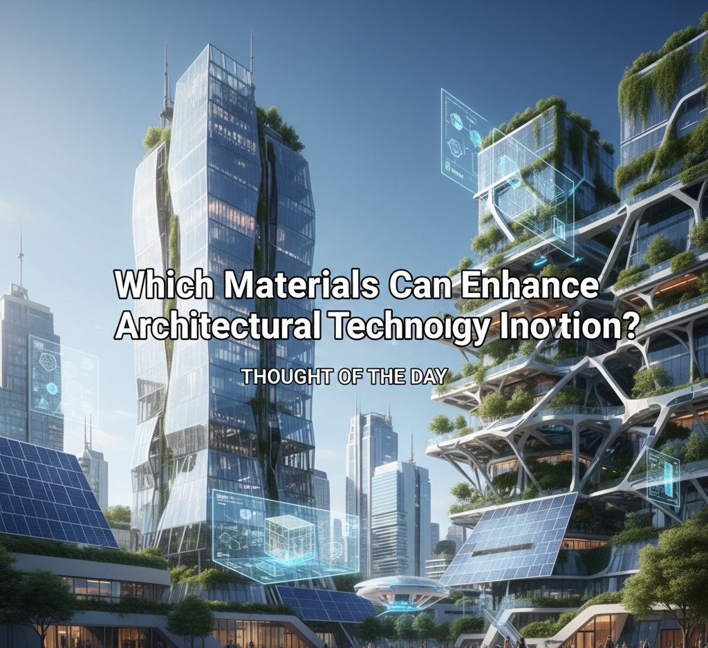 Which Materials Can Enhance Architectural Technology Innovation?