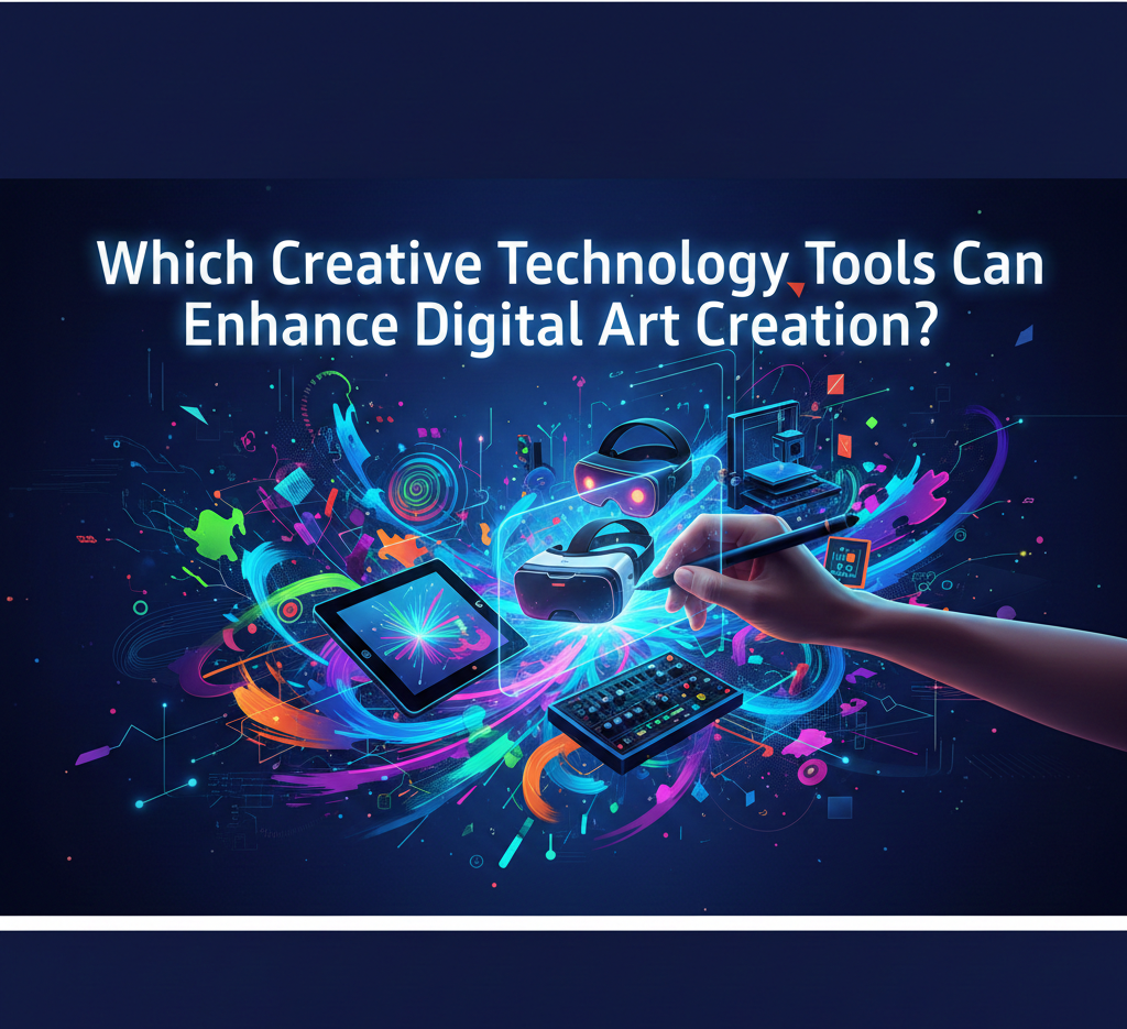 Which Creative Technology Tools Can Enhance Digital Art Creation?