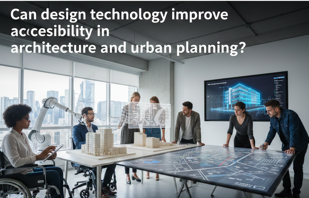 Can design technology improve accessibility in architecture and urban planning?