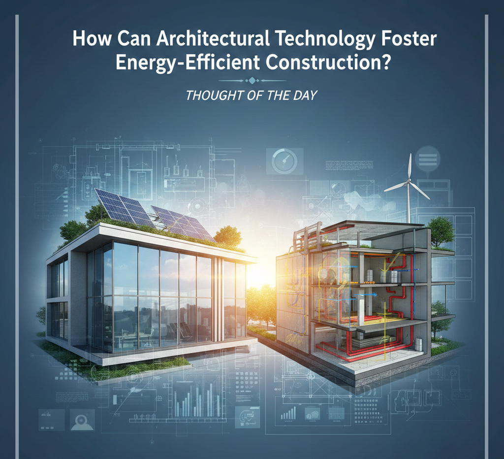 How Can Architectural Technology Foster Energy-Efficient Construction?